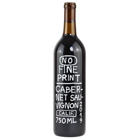 NO FINE PRINT 2022 Cabernet Sauvignon – California, USA