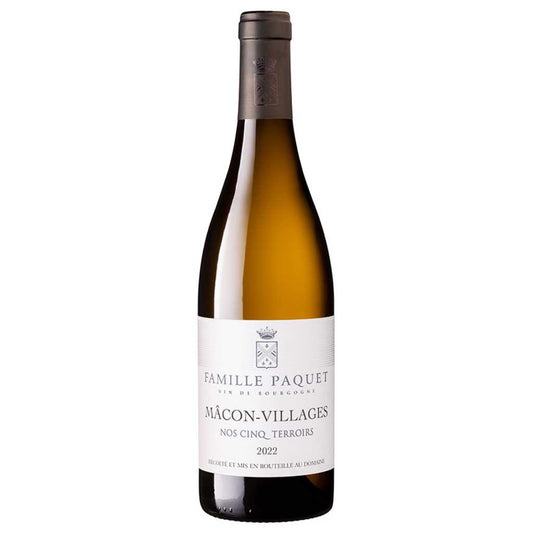 FAMILLE PAQUET 2022 Mâcon-Villages ‘Nos 5 Terroirs’ – Burgundy, France