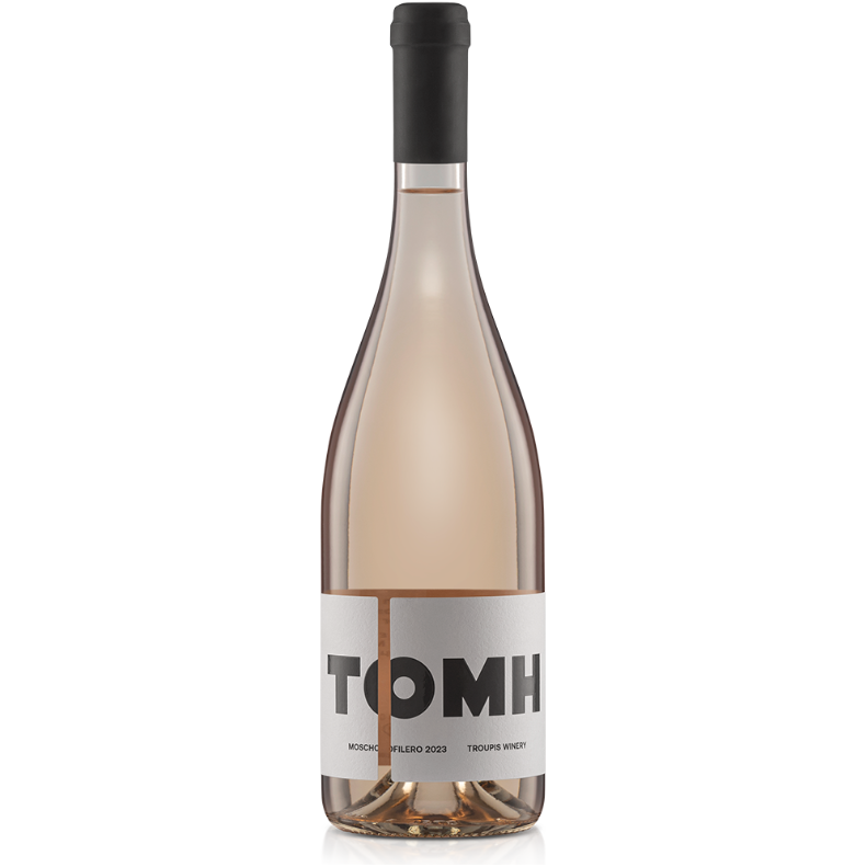 TROUPIS WINERY 2023 ‘TOMH’ Moschofilero Rosé – Mantinia, Greece